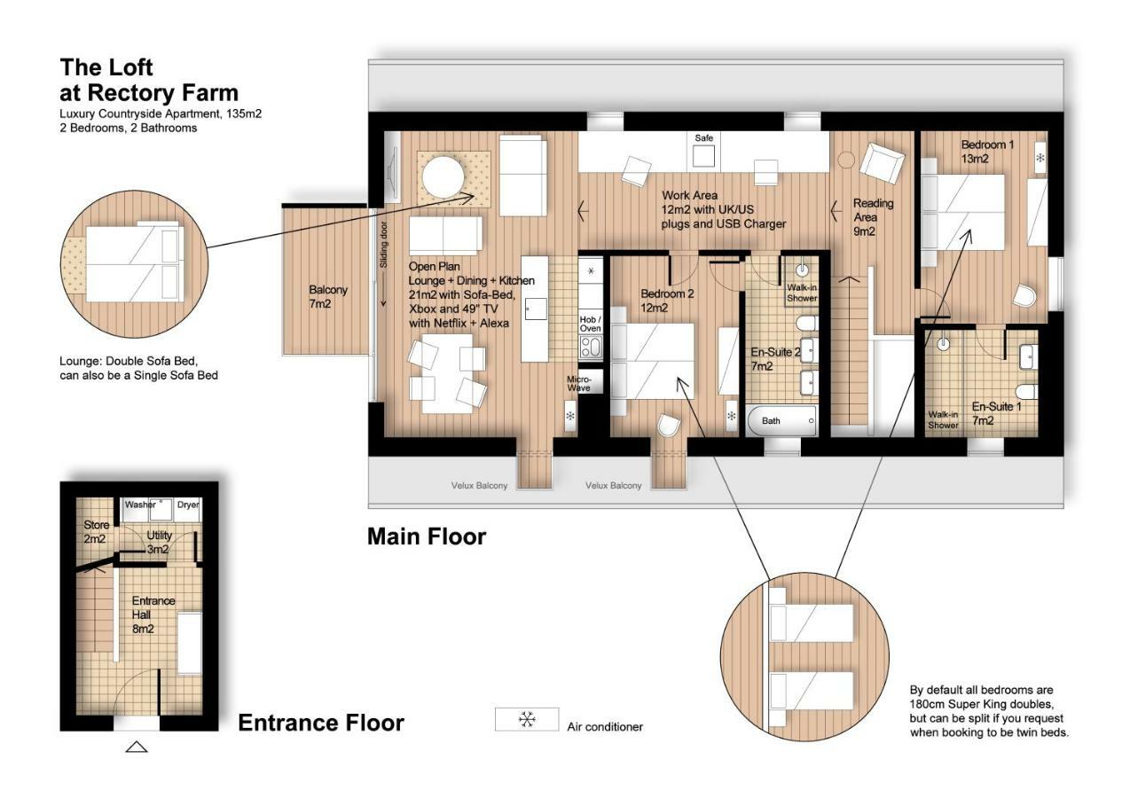 The Loft : Luxury Countryside Retreat For Family & Friends Villa Clipston  Екстериор снимка